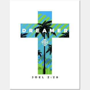 DREAMER | WHITE Posters and Art